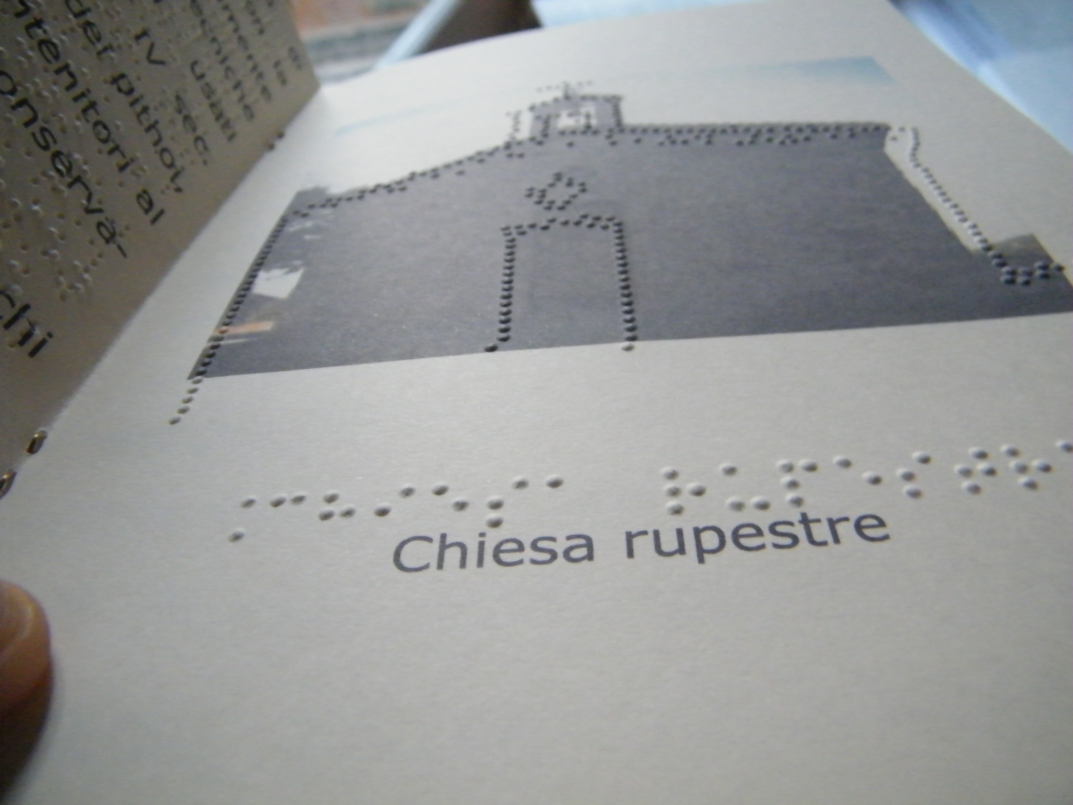 brochure Braille e Large Print - Progetto Welcome